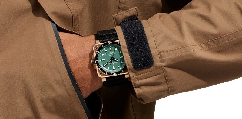 Bell Ross Unveil The BR 03 92 Diver Black Green Bronze JetSet